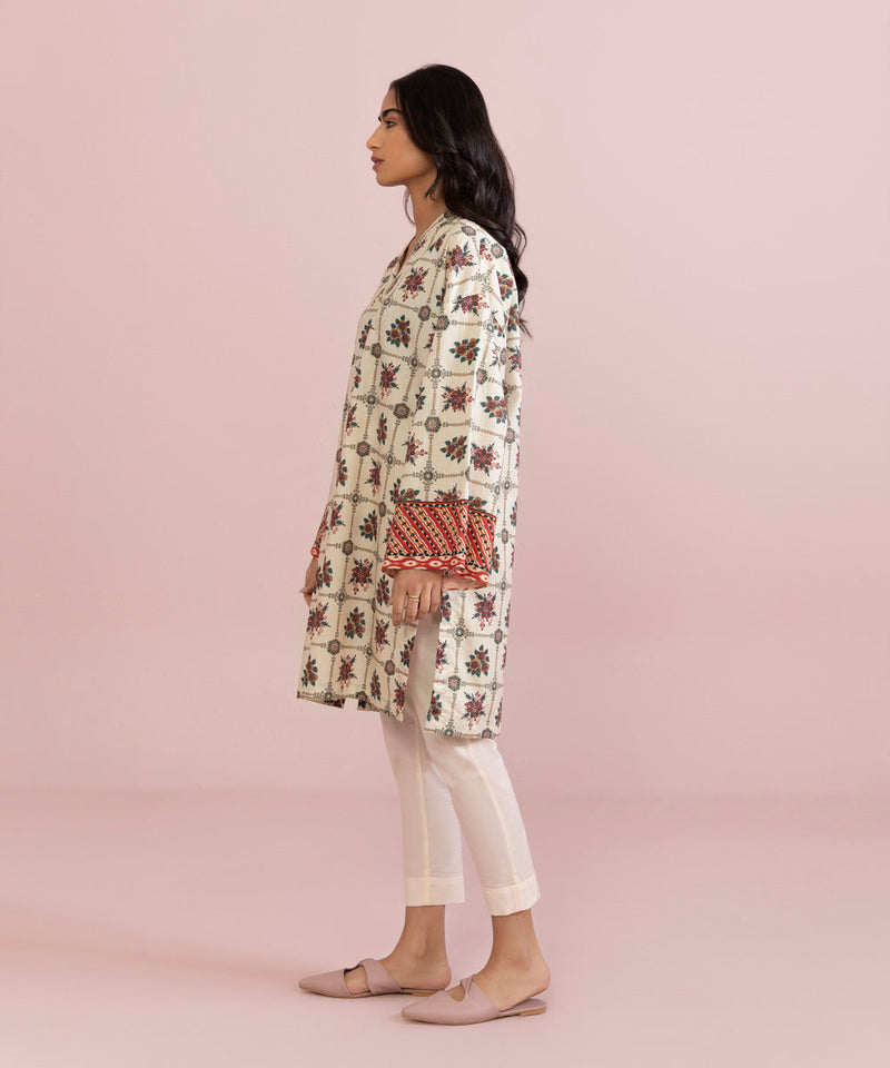 Printed Cambric Shirt