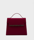 Maroon Top Handle Bag