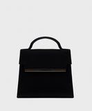 Black Top Handle Bag