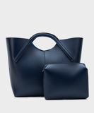 Faux Leather Tote Bag