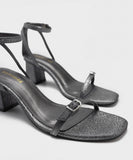 Ankle-Strap Block Heels