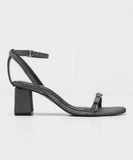 Ankle-Strap Block Heels