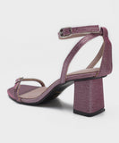 Ankle-Strap Block Heels