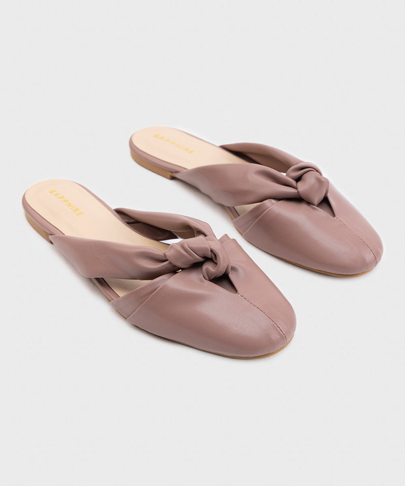 Mules with Knot Detail