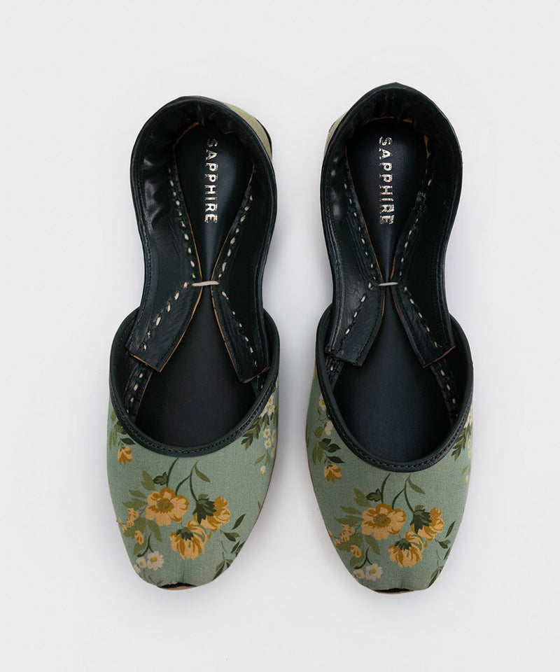 Printed Leather Khussas