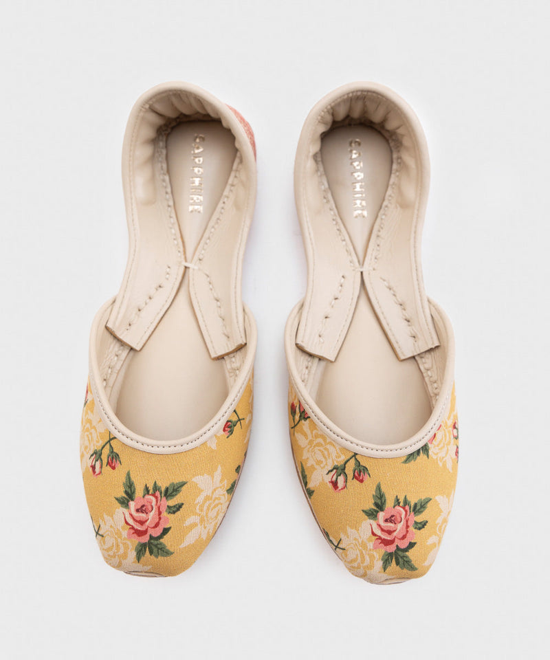 Printed Leather Khussas