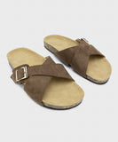 Comfort Slides with Buckle Detail