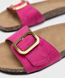 Comfort Slides with Buckle Detail