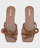 Strappy Square Toe Flats