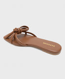 Strappy Square Toe Flats