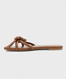 Strappy Square Toe Flats