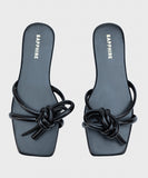 Strappy Square Toe Flats