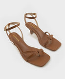 Strappy Kitten Heels