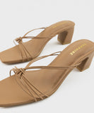 Strappy Block Heels