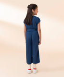 Embroidered Linen Jumpsuit