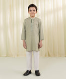 Embroidered Cambric Kurta