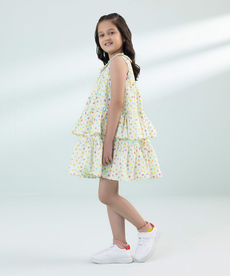 Printed Cambric Dress