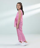 Printed Linen Jumpsuit