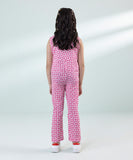 Printed Linen Jumpsuit