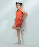 Embroidered Cambric Jumpsuit