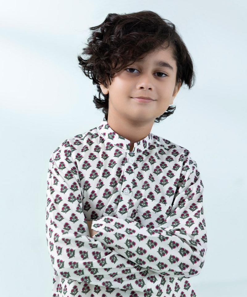 Printed Cambric Kurta