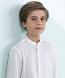 Embroidered Dobby Kurta