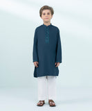 Embroidered Dobby Kurta