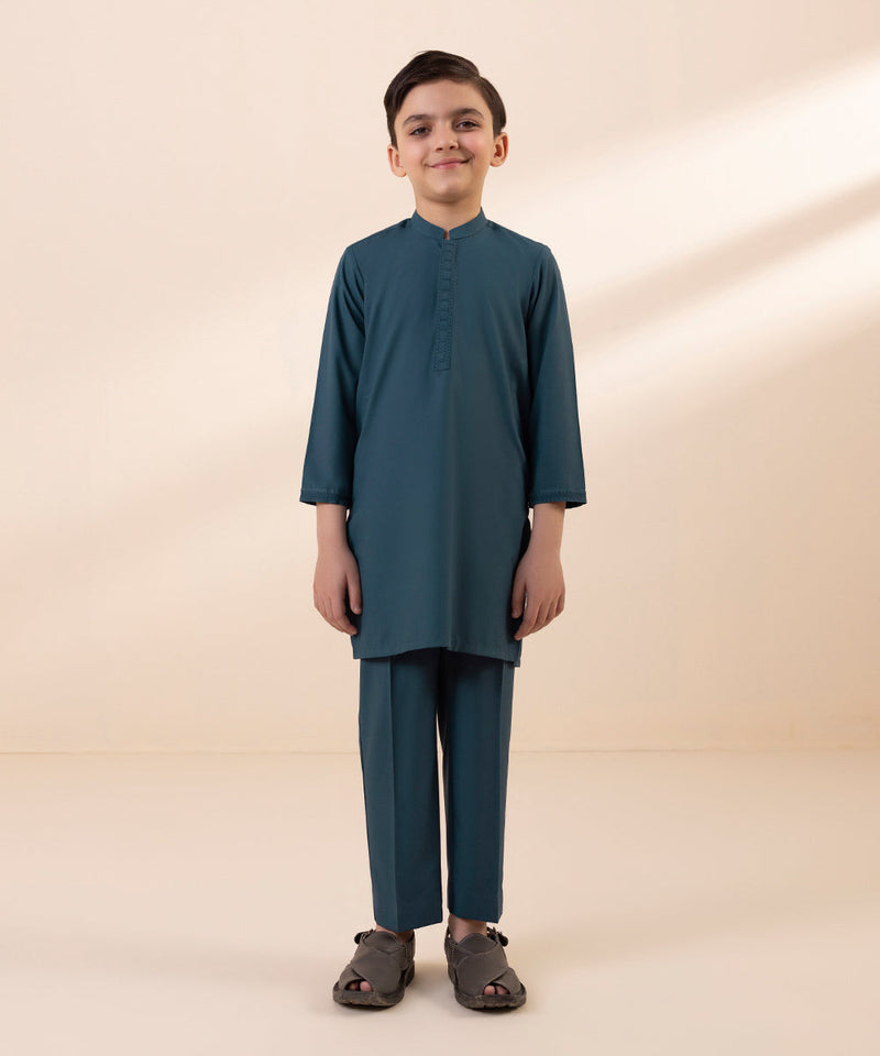 Dyed Blended Viscose Suit