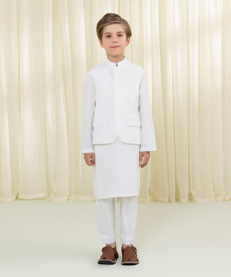 Embroidered Cambric Waistcoat