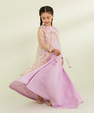 2 Piece - Embroidered Net Suit