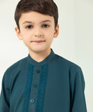 Embroidered Cotton Suit