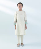 2 Piece - Embroidered Raw Silk Suit