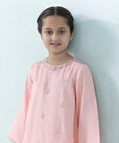 2 Piece - Embroidered Raw Silk Suit