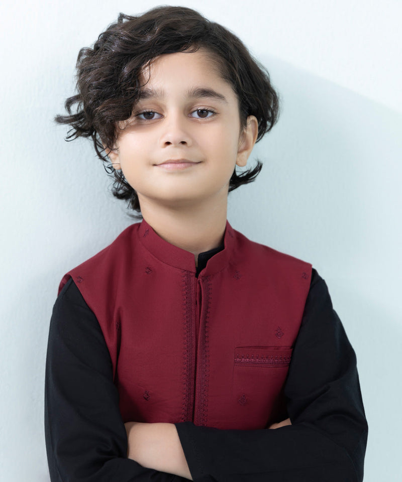 Embroidered Cambric Suit