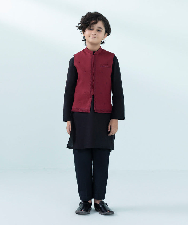 Embroidered Cambric Suit