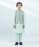 Jacquard Suit with Waistcoat
