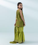 3 Piece - Embroidered Khaddi Net Suit