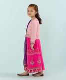 3 Piece - Embroidered Raw silk Suit