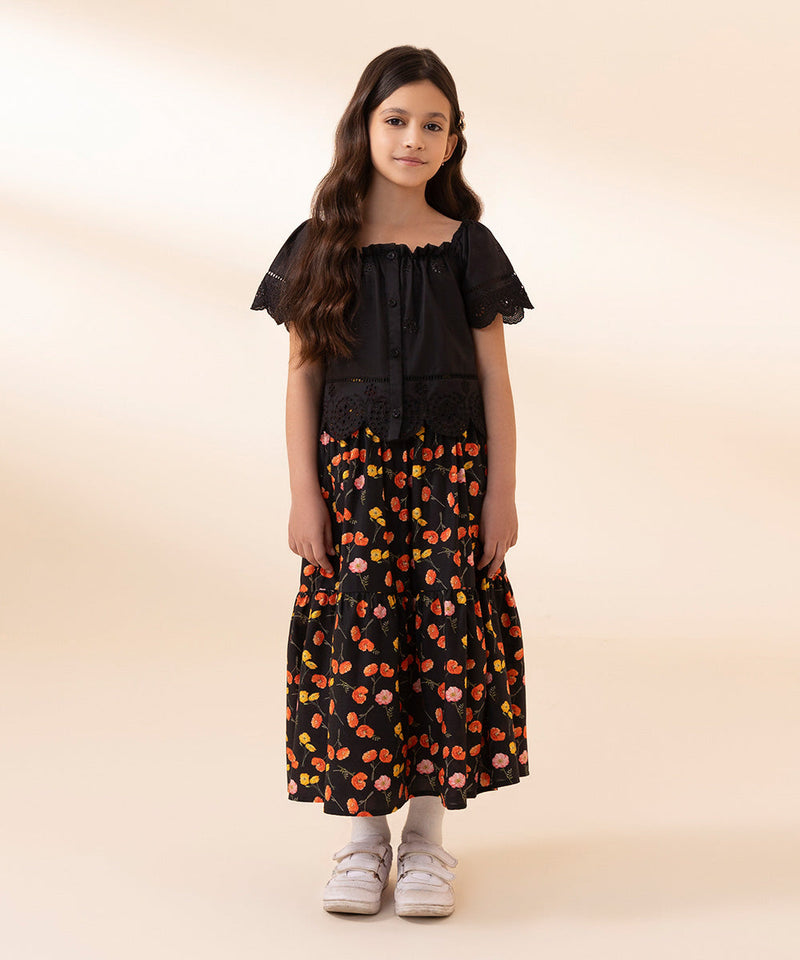 2 Piece - Embroidered Lawn Set