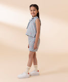 2 Piece - Embroidered Yarn Dyed Set