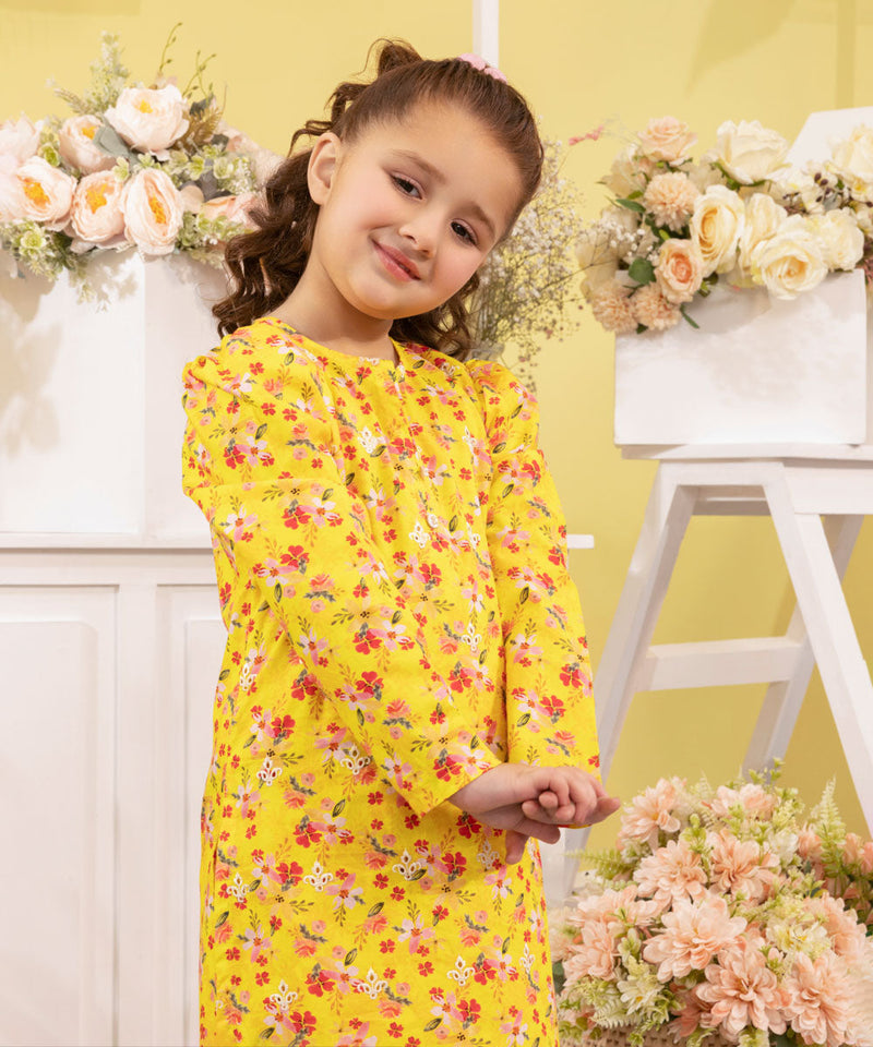 2 Piece - Embroidered Cambric Suit