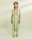 2 Piece - Embroidered Jumpsuit with Jacket