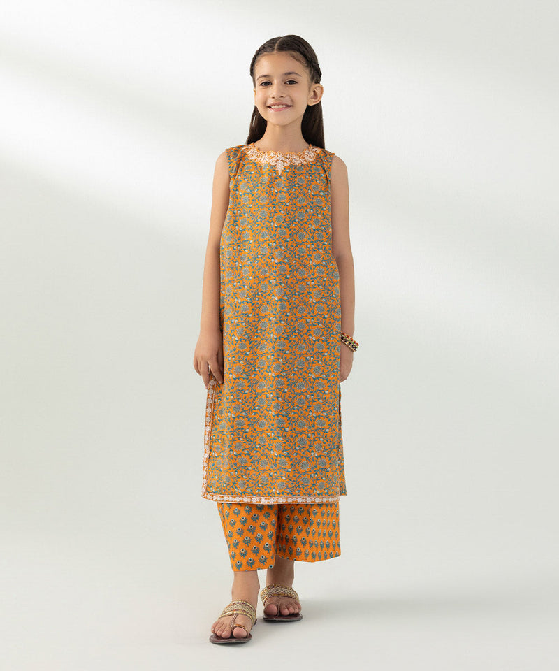 2 Piece - Embroidered Lawn Suit