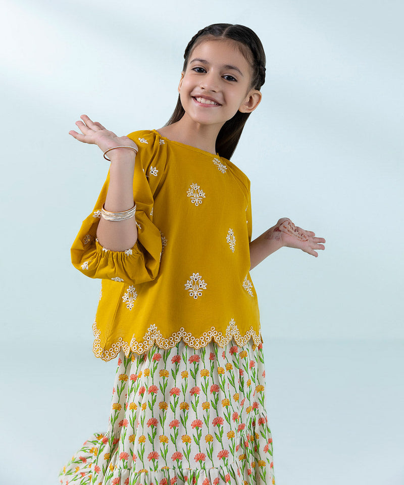 2 Piece - Embroidered Lawn Suit