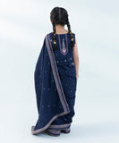 2 Piece - Embroidered Cotton Satin Suit