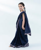 2 Piece - Embroidered Cotton Satin Suit