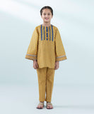 2 Piece - Embroidered Cambric Suit