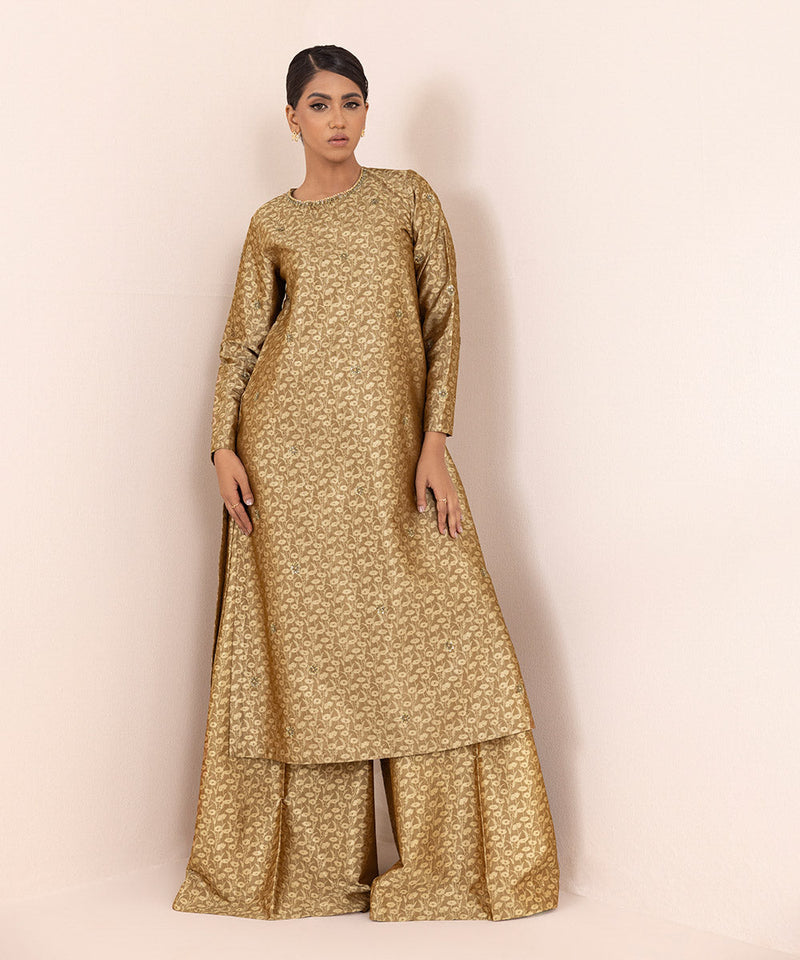 Embellished Jacquard Shirt