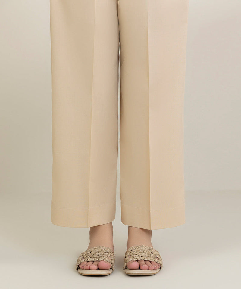 Cambric Straight Pants