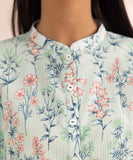 Printed Seersucker Shirt